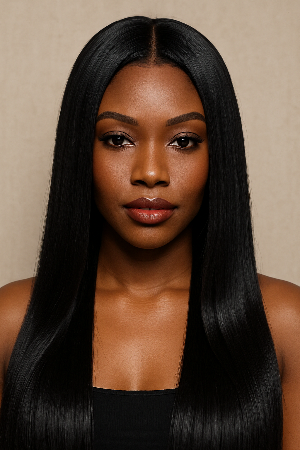 Top Four Stunning and Cheapest 18-Inch Bone Straight Hair Styles and Their Prices in Nigeria